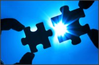 puzzelstukjes vallen in elkaar