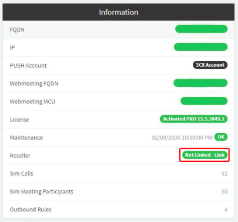 Een klant aan uw 3CX-reselleraccount koppelen via de beheerconsole