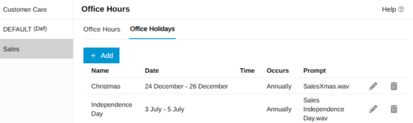 3CX vakantieberichten 3CX vakantieberichten