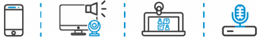 Apparatuur voor Webinars Apparatuur voor Webinars