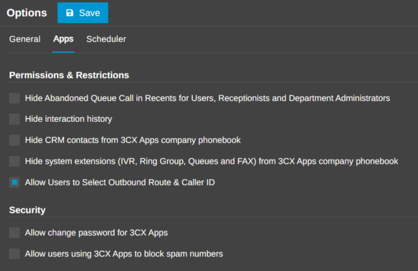 Outbound Caller ID Outbound Caller ID