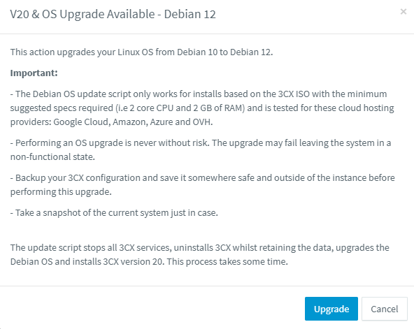 Upgraden naar V20 Beta Upgraden naar V20 Beta