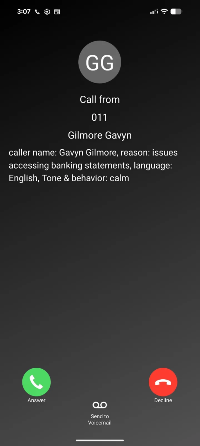 AI-call Screening