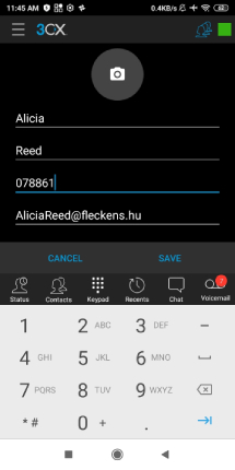 android contacten aanpassen
