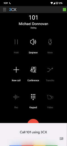 Met de Google Assistent kunt u eenvoudig bellen via de 3CX-app voor Android