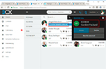  De nieuwe webclient maakt gebruik van de server voor CRM-integratie.