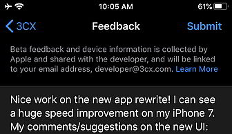Geef ons uw feedback over de interface van de nieuwe iOS-app in bèta