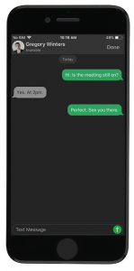 Verbeterde chatfunctie - iOS