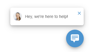 Met de nieuwe begroeting in live chat kunt u klanten benaderen voor een chat