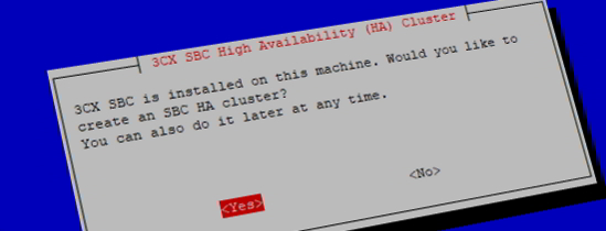 SBC HA Clustering voor een ononderbroken verbinding van IP-telefoons