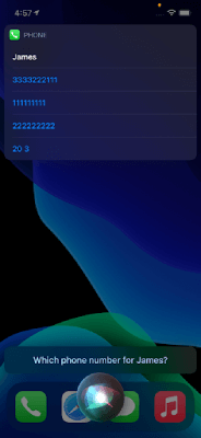 Laat Siri bellen op naam met de nieuwste iOS-bèta