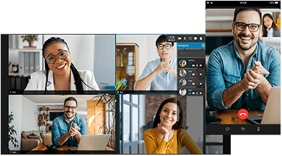 videoconferentie Gratis videoconferenties voor een onbeperkt aantal extensies