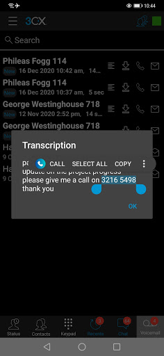 Eenvoudig de tekst van transcripties selecteren en kopiëren in de nieuwste Android-bèta