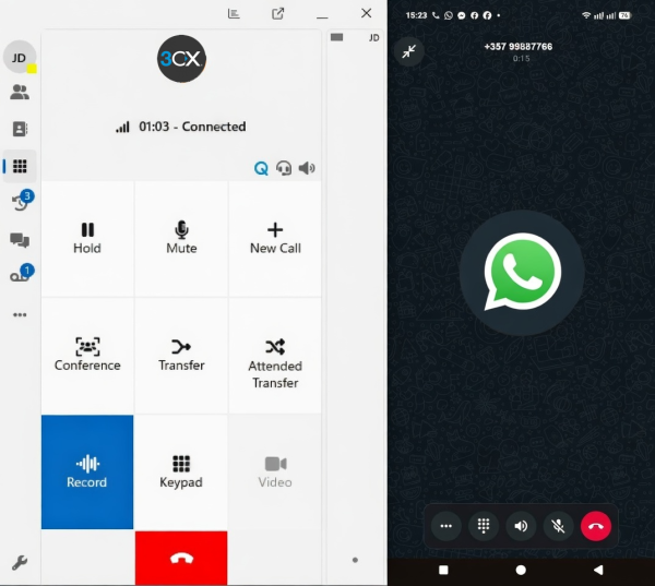Whatsapp SIP Trunk